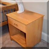 F31. Vermont Precision Woodworks nightstand. 24”h x 21”w x 18”d 